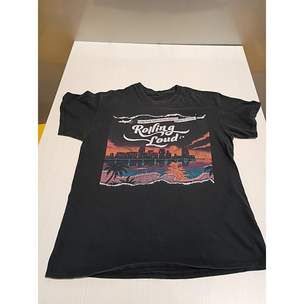 Rolling Loud Miami 2018 T Shirt Concert Migos Post Malone Uzi Wiz Lil Wayne